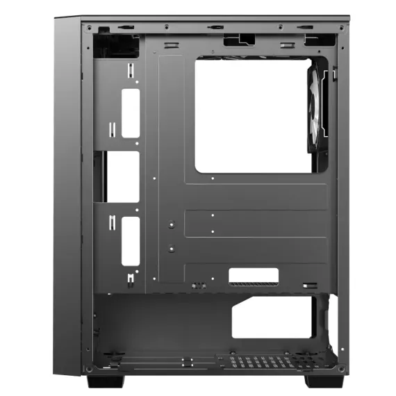 КОМПЬЮТЕРНЫЙ КОРПУС GAMEMAX PRISM, MIDI-TOWER, БЕЗ БЛОКА ПИТАНИЯ, ЧЁРНЫЙ