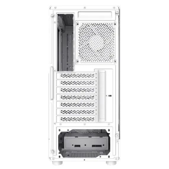 КОМПЬЮТЕРНЫЙ КОРПУС GAMEMAX STARLIGHT 2 AW, MIDI-TOWER, БЕЗ БЛОКА ПИТАНИЯ, БЕЛЫЙ