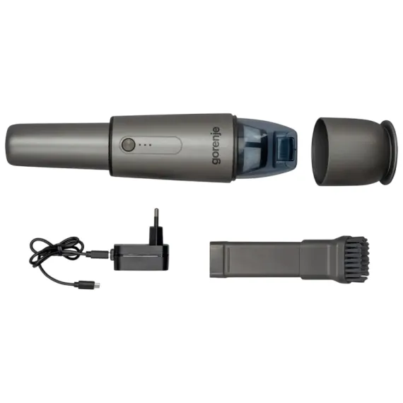 РУЧНОЙ ПЫЛЕСОС GORENJE MVC72HGA, АНТРАЦИТ