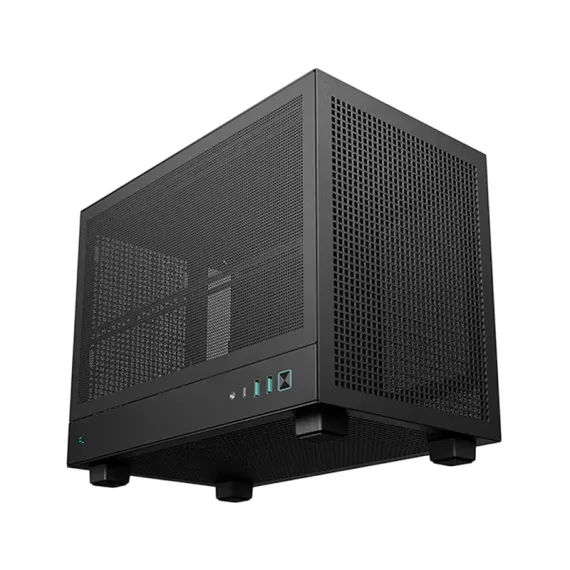 КОМПЬЮТЕРНЫЙ КОРПУС DEEPCOOL CH160, MINI-ITX, БЕЗ БЛОКА ПИТАНИЯ, ЧЁРНЫЙ