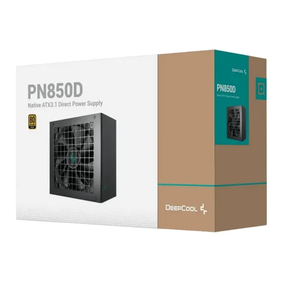 БЛОК ПИТАНИЯ ДЛЯ КОМПЬЮТЕРОВ DEEPCOOL PN850D, 850ВТ, ATX, НЕМОДУЛЬНЫЙ