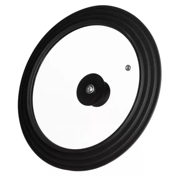 КРЫШКА ARDESTO BLACK MARS SMART AR2024UL, 24СМ, ЧЕРНЫЙ | ПРОЗРАЧНЫЙ