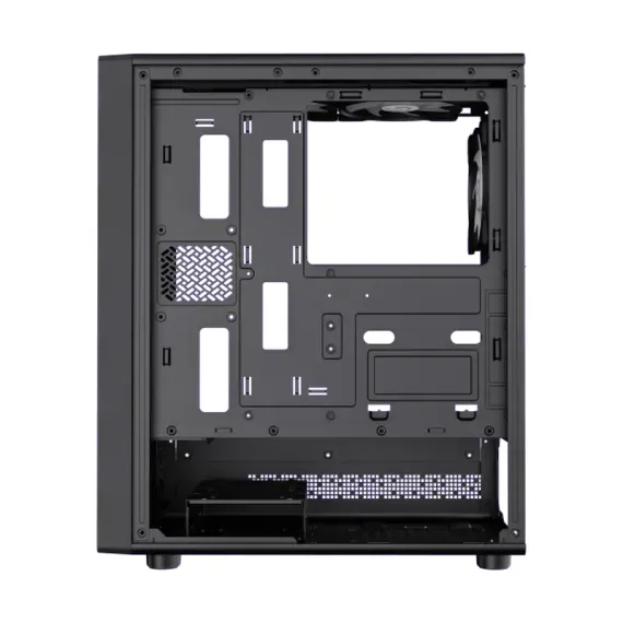 КОМПЬЮТЕРНЫЙ КОРПУС GAMEMAX STORM 2 AB, MIDI-TOWER, БЕЗ БЛОКА ПИТАНИЯ, ЧЁРНЫЙ