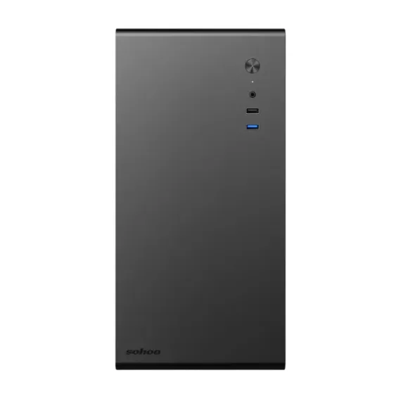 КОМПЬЮТЕРНЫЙ КОРПУС SOHOO 6519BK, MICRO-ATX, ATX,