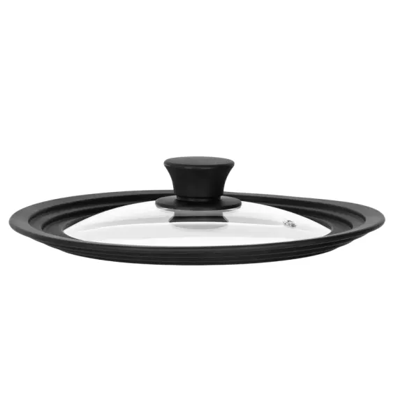 КРЫШКА ARDESTO BLACK MARS SMART AR2024UL, 24СМ, ЧЕРНЫЙ | ПРОЗРАЧНЫЙ