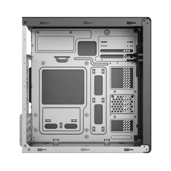 КОМПЬЮТЕРНЫЙ КОРПУС SOHOO 6519BK, MICRO-ATX, ATX,