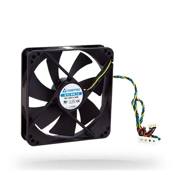 PC CASE FAN CHIEFTEC AF-1225PWM, 120X120X25 MM, BALL BEARING, 1650RPM, <32DB, PWM, 4PIN FOR PSU/MOLE