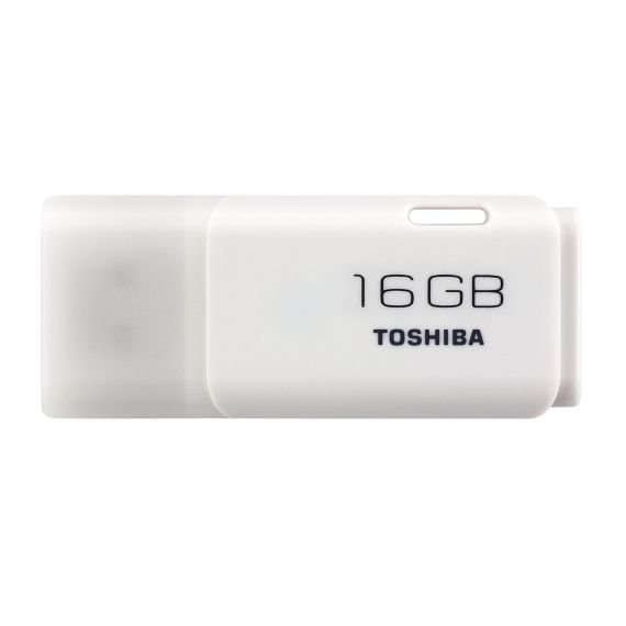 USB FLASH DRIVE KIOXIA (TOSHIBA) TRANSMEMORY U202 WHITE USB2.0 16GB