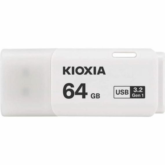USB FLASH DRIVE KIOXIA (TOSHIBA) TRANSMEMORY U301 WHITE USB3.2 64GB