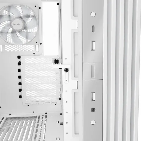 КОМПЬЮТЕРНЫЙ КОРПУС BE QUIET! LIGH BASE 600 LX, MIDI-TOWER, БЕЗ БЛОКА ПИТАНИЯ, БЕЛЫЙ