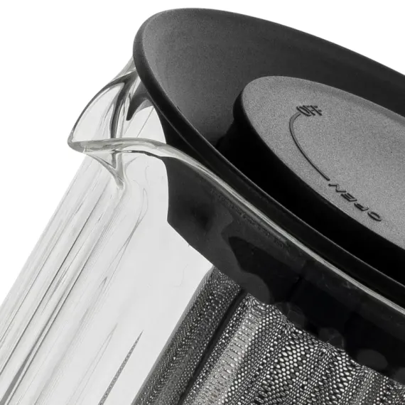 ЗАВАРОЧНЫЙ ЧАЙНИК RESTO 90517, 1Л, ЧЁРНЫЙ