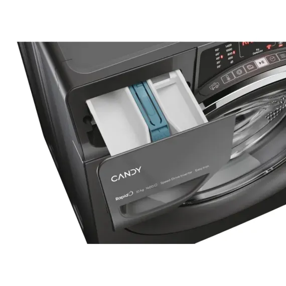 СТИРАЛЬНАЯ МАШИНА CANDY RO14106DWMCRT-S, 10КГ, СЕРЫЙ