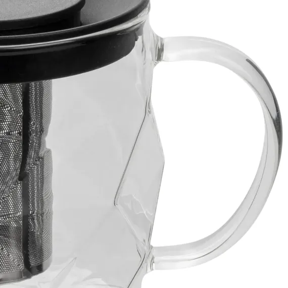 ЗАВАРОЧНЫЙ ЧАЙНИК RESTO 90516, 1Л, ЧЁРНЫЙ