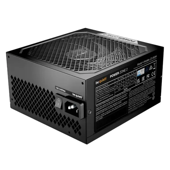 БЛОК ПИТАНИЯ ДЛЯ КОМПЬЮТЕРОВ BE QUIET! POWER ZONE 2, 850ВТ, ATX, ПОЛНОСТЬЮ МОДУЛЬНЫЙ