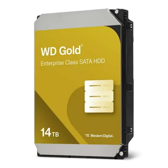 ЖЕСТКИЙ ДИСК WESTERN DIGITAL WD GOLD, 3.5", 14 ТБ