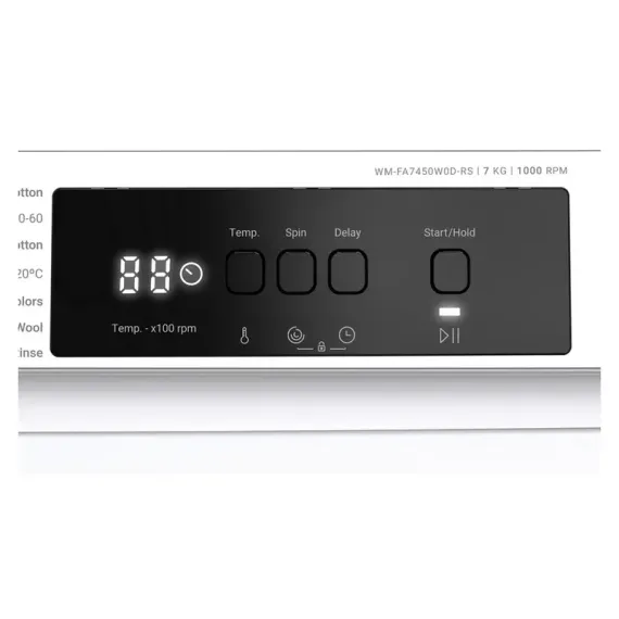 СТИРАЛЬНАЯ МАШИНА DAEWOO WM-FA7450W0D-RS, 7КГ, БЕЛЫЙ