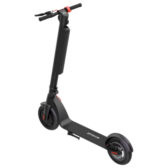 ЭЛЕКТРИЧЕСКИЙ САМОКАТ PROOVE X-CITY PRO, ЧЕРНЫЙ | КРАСНЫЙ