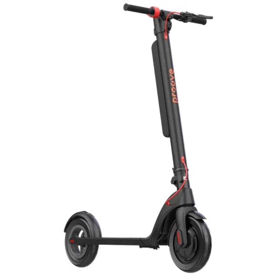ЭЛЕКТРИЧЕСКИЙ САМОКАТ PROOVE X-CITY PRO, ЧЕРНЫЙ | КРАСНЫЙ