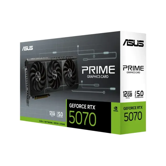 ВИДЕОКАРТА ASUS PRIME-RTX5070-12G, 12ГБ GDDR7 192БИТ