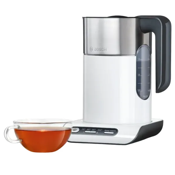ЭЛЕКТРОЧАЙНИК BOSCH STYLINE TWK8611P, WHITE INOX
