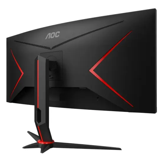 34" ИГРОВОЙ МОНИТОР AOC CU34G2XP/BK, VA 3440X1440 WQHD, ЧЁРНЫЙ
