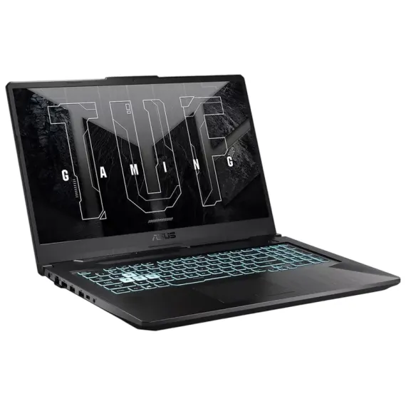 ИГРОВОЙ НОУТБУК 17,3" ASUS TUF GAMING F17 FX706HE, GRAPHITE BLACK, INTEL CORE I5-11400H, 16ГБ/512ГБ, БЕЗ ОС