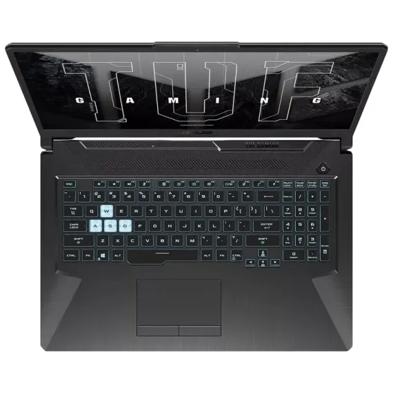 ИГРОВОЙ НОУТБУК 17,3" ASUS TUF GAMING F17 FX706HE, GRAPHITE BLACK, INTEL CORE I5-11400H, 16ГБ/512ГБ, БЕЗ ОС