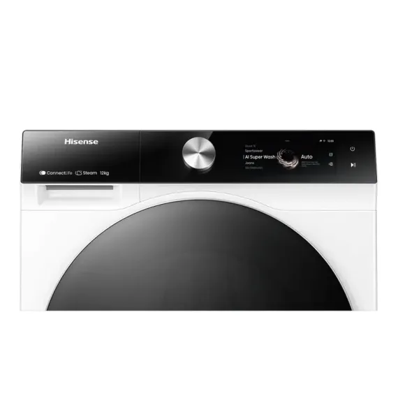 СТИРАЛЬНАЯ МАШИНА HISENSE WF7S1247BW, 12КГ, БЕЛЫЙ