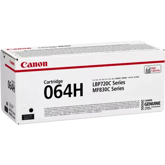 ЛАЗЕРНЫЙ КАРТРИДЖ CANON CRG-064H, ЧЁРНЫЙ