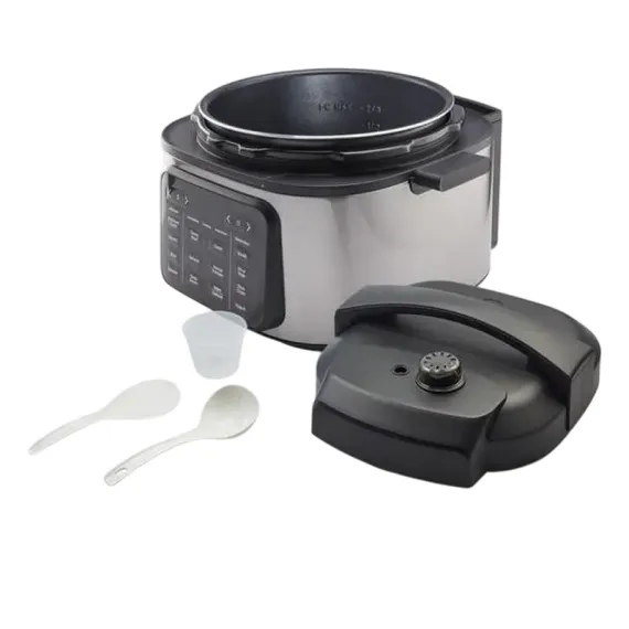 МУЛЬТИВАРКА-СКОРОВАРКА HISENSE HMC6SBK, ЧЁРНЫЙ | НЕРЖАВЕЮЩАЯ СТАЛЬ