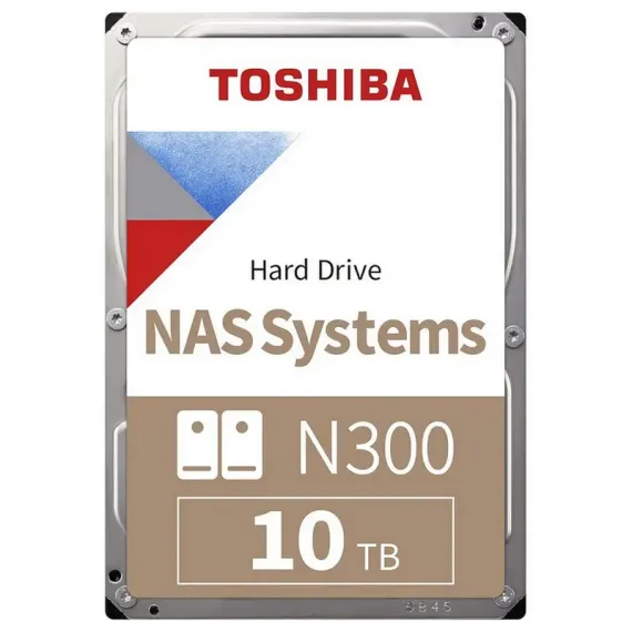 ЖЕСТКИЙ ДИСК TOSHIBA N300, 3.5", 10 ТБ