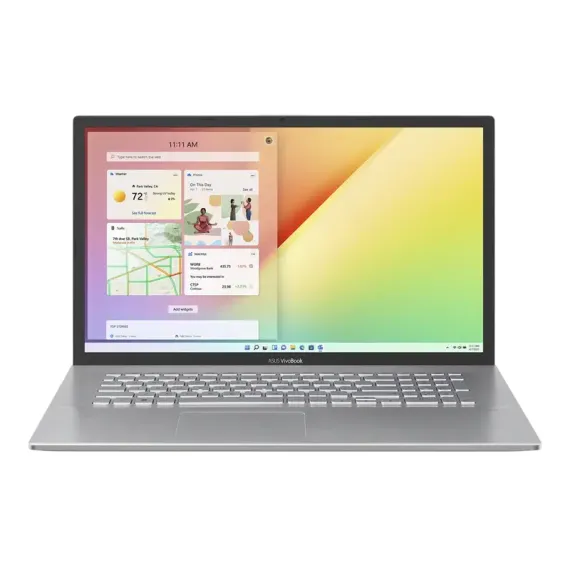 НОУТБУК 17,3" ASUS VIVOBOOK 17 X712EA, TRANSPARENT SILVER, INTEL CORE I7-1165G7, 16ГБ/512ГБ, БЕЗ ОС