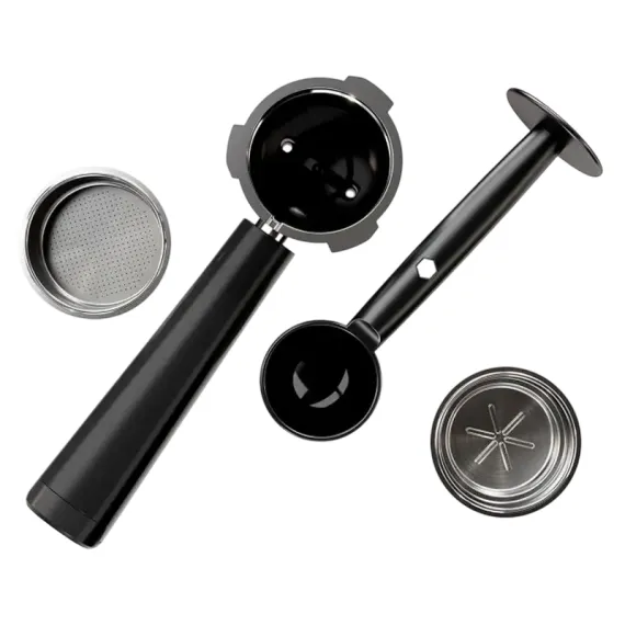 КОФЕВАРКА РОЖКОВАЯ ELECTROLUX E6EC1-6BST, 1450ВТ, ЧЕРНЫЙ