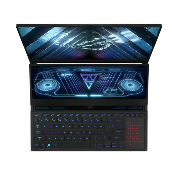ИГРОВОЙ НОУТБУК 16" ASUS ROG ZEPHYRUS DUO 16 GX650RW, ЧЁРНЫЙ, AMD RYZEN 9 6900HX, 32ГБ/1024ГБ, WINDOWS 11 HOME