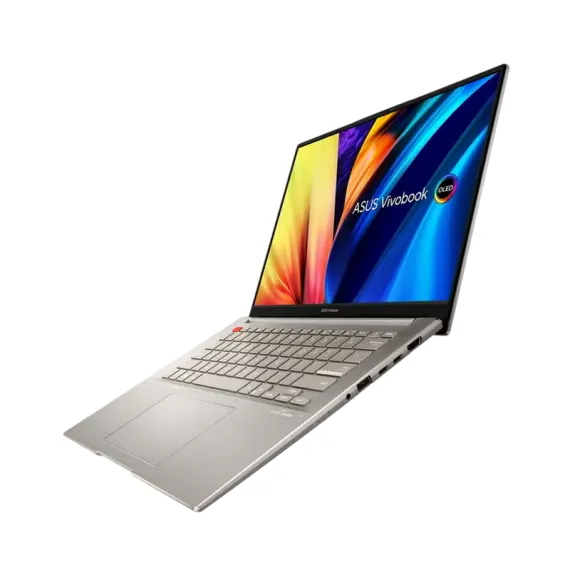 НОУТБУК 14,5" ASUS VIVOBOOK S 14X OLED S5402ZA, SANDY GREY, INTEL CORE I5-12500H, 16ГБ/512ГБ, БЕЗ ОС