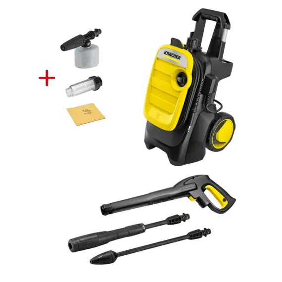 МИНИМОЙКА ВЫСОКОГО ДАВЛЕНИЯ KARCHER K 5 COMPACT + КОМЛЕКТ 2.642-794.0 + 2.643-150.0 + 9.633-055.0