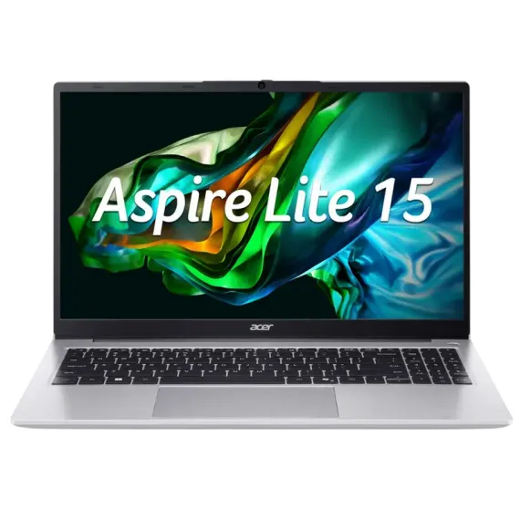 НОУТБУК 15,6" ACER ASPIRE LITE 15 AL15-41P, LIGHT SILVER, AMD RYZEN 7 5700U, 16ГБ/512ГБ, LINUX ESHELL