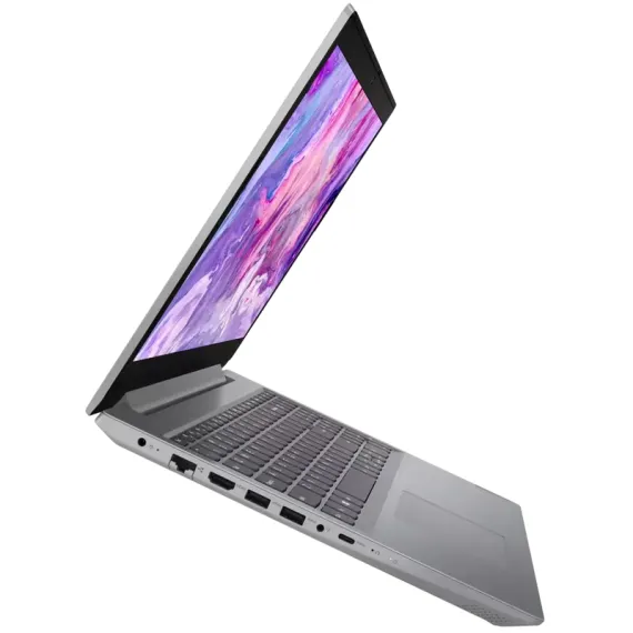 НОУТБУК 15,6" LENOVO IDEAPAD L3 15IML05, PLATINUM GREY, INTEL CORE I5-10210U, 8ГБ/512ГБ, БЕЗ ОС