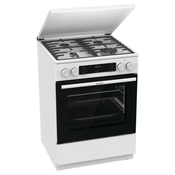 КОМБИНИРОВАННАЯ ПЛИТА GORENJE GKS6C71WA, БЕЛЫЙ