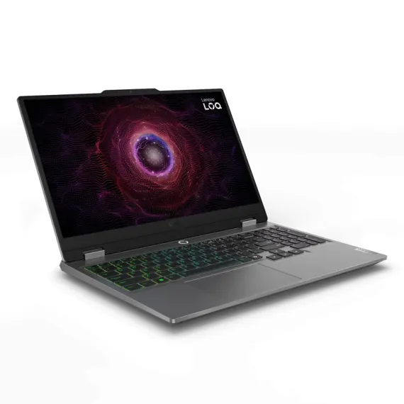 ИГРОВОЙ НОУТБУК 15,6" LENOVO LOQ 15ARP9, LUNA GREY, AMD RYZEN 7 7435HS, 24ГБ/512ГБ, БЕЗ ОС