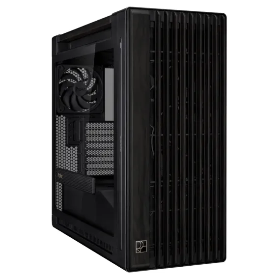 КОМПЬЮТЕРНЫЙ КОРПУС ASUS PROART PA602 WOOD TG, MIDI-TOWER, ЧЁРНЫЙ