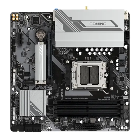 МАТЕРИНСКАЯ ПЛАТА GIGABYTE B650M GAMING PLUS WF, AM5, AMD B650, MICRO-ATX