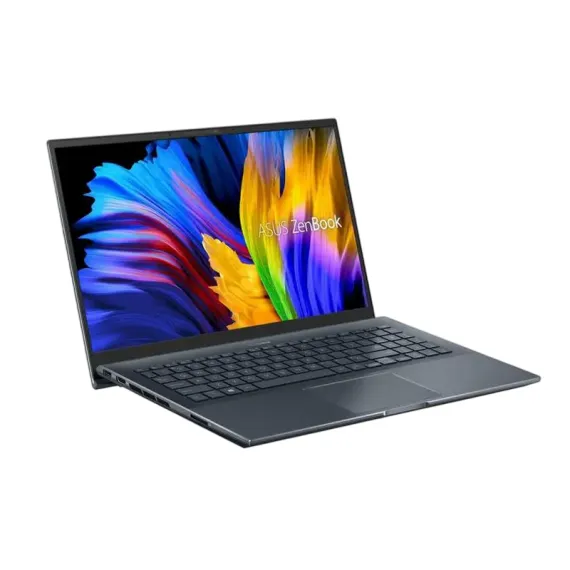 НОУТБУК 15,6" ASUS ZENBOOK PRO 15 UM535QA, PINE GREY, AMD RYZEN 7 5800H, 16ГБ/512ГБ, БЕЗ ОС
