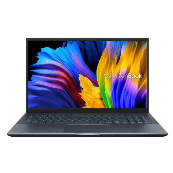 НОУТБУК 15,6" ASUS ZENBOOK PRO 15 UM535QA, PINE GREY, AMD RYZEN 7 5800H, 16ГБ/512ГБ, БЕЗ ОС