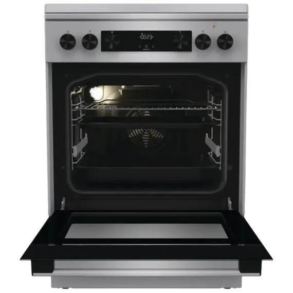 КОМБИНИРОВАННАЯ ПЛИТА GORENJE GKS6C71XF, НЕРЖАВЕЮЩАЯ СТАЛЬ