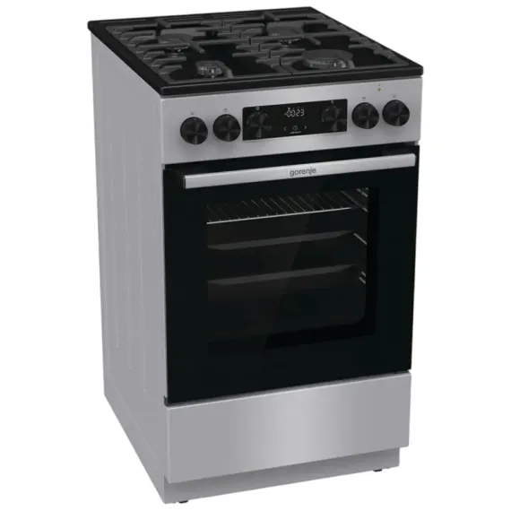 КОМБИНИРОВАННАЯ ПЛИТА GORENJE GK5C42SF, НЕРЖАВЕЮЩАЯ СТАЛЬ