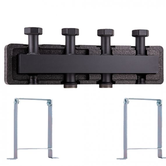 ГИДРАВЛИЧЕСКИЙ КОЛЛЕКТОР С 3-ХОДОВЫМ СЕПАРАТОРОМ 1" 1/2M BARBERI