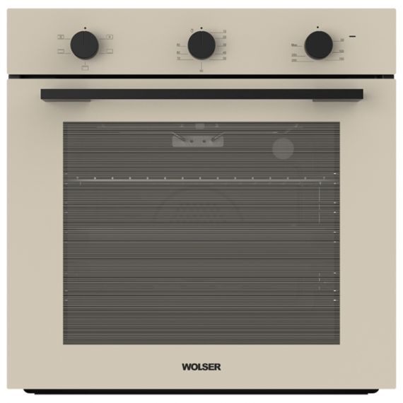 ВСТРАИВАЕМЫЙ ЭЛЕКТРИЧЕСКИЙ ДУХОВОЙ ШКАФ WOLSER WL- BRD772 MEC IVORY GLASS