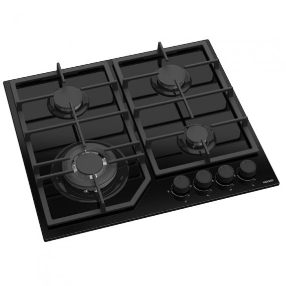 ВАРОЧНАЯ ГАЗОВАЯ ПОВЕРХНОСТЬ WOLSER  WL-F 6406 TURBO BLACK GL FFD