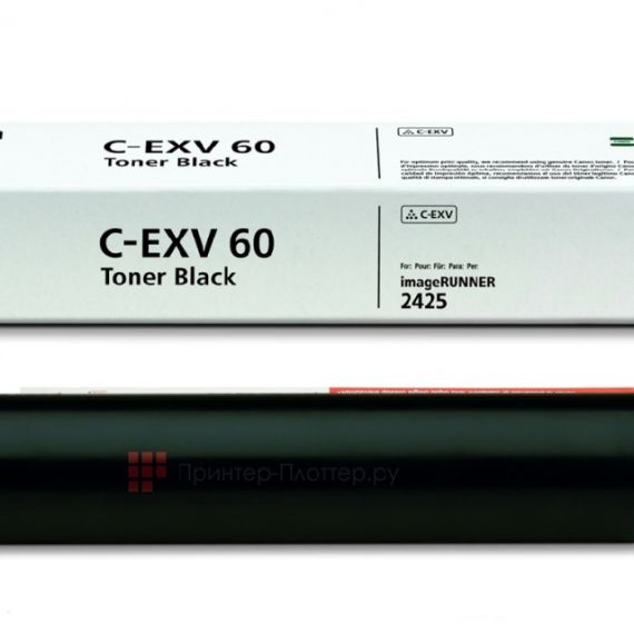 TONER CANON C-EXV60 BLACK (980G/APPR. 10200 PAGES) FOR CANON IMAGERUNNER 2425; CANON IMAGERUNNER 2425I